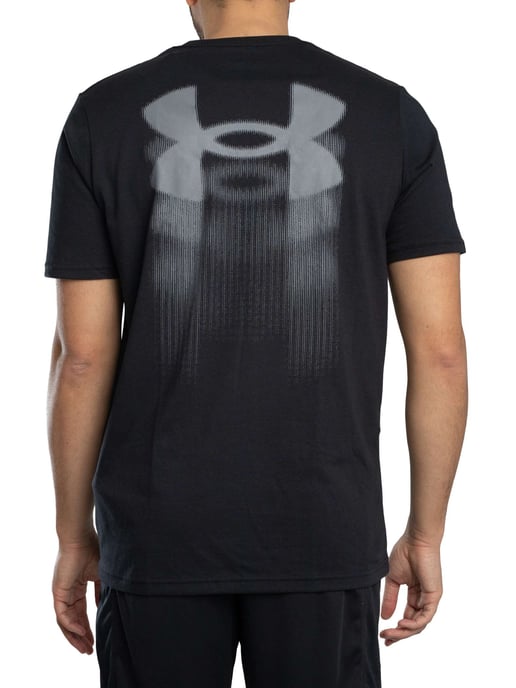Under Armour Losvallend T-Shirt Met Wazig Logo Op De Achterkant, Zwart - Image 3