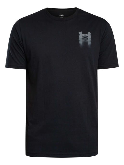 Under Armour Losvallend T-Shirt Met Wazig Logo Op De Achterkant, Zwart - Image 5