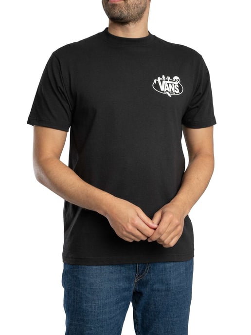 Vans Show Off Back Graphic T-Shirt, Black - Image 2