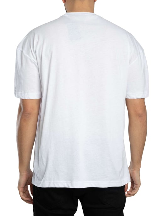 EA7 Echo Graphic T-Shirt, Wit - Image 3