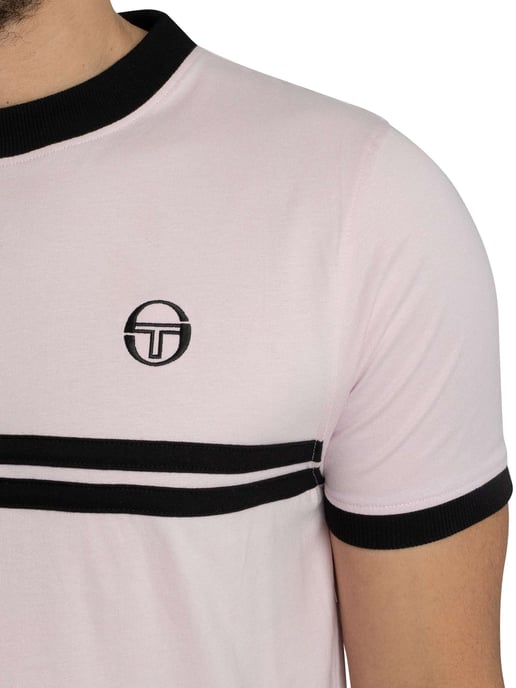 Sergio Tacchini Supermac T-Shirt, Roze - Image 4