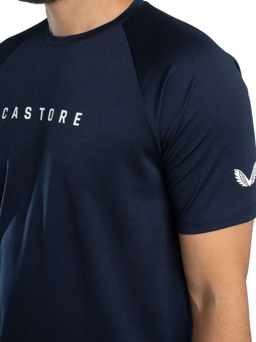 Castore Raglan T-Shirt, Blue - Image 4