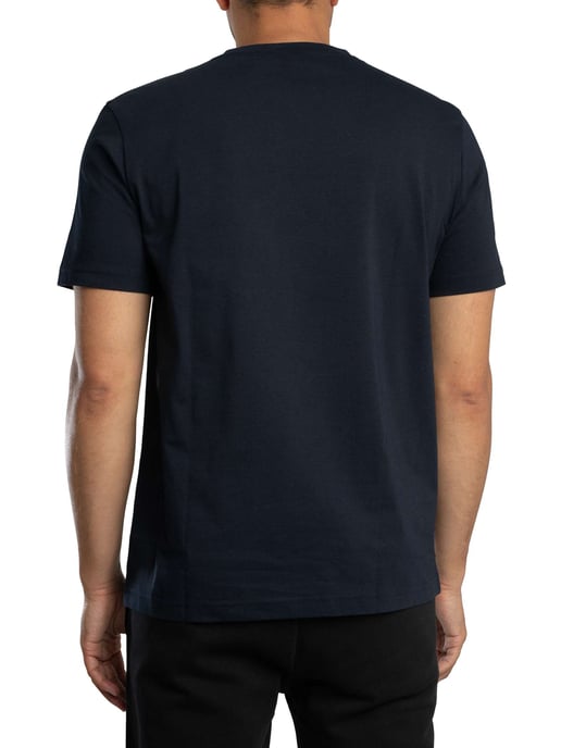 BOSS T-Shirt Met Logo, Blauw - Image 3
