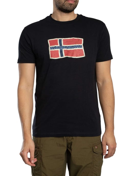 Napapijri Mahsa Graphic T-Shirt, Black - Image 2