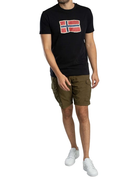 Napapijri Mahsa Graphic T-Shirt, Black - Image 5