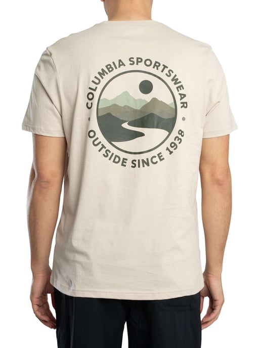 Columbia Outdoor Back Graphic T-Shirt, Beige - Image 3
