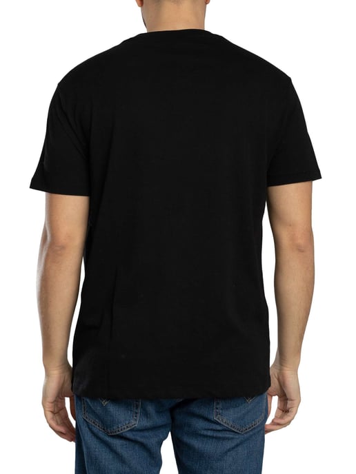 Armani Exchange Logo Graphic T-Shirt, Black - Image 3