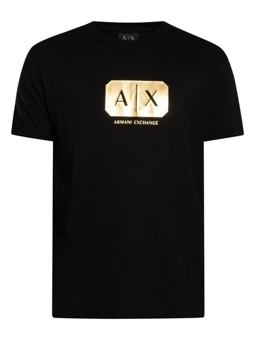 Armani Exchange Logo Graphic T-Shirt, Black - Image 5