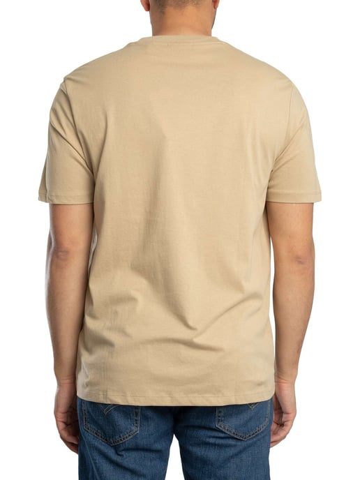HUGO T-Shirt Met Dero222-Logo, Beige - Image 3