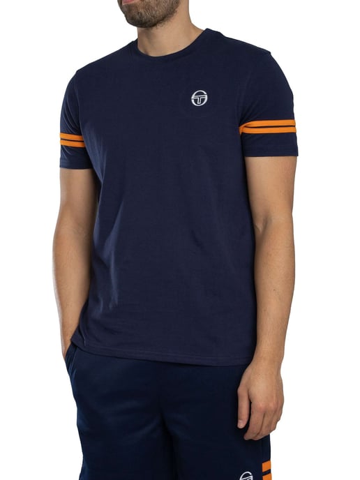 Sergio Tacchini Grello Crew-T-Shirt, Blauw - Image 2