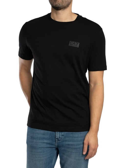 EA7 T-Shirt Met Logo Op De Achterkant Van De Doos, Zwart - Image 2