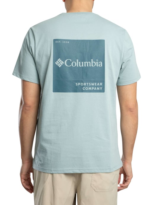 Columbia Grafisch T-Shirt Met Logo Op De Achterkant, Groen - Image 3