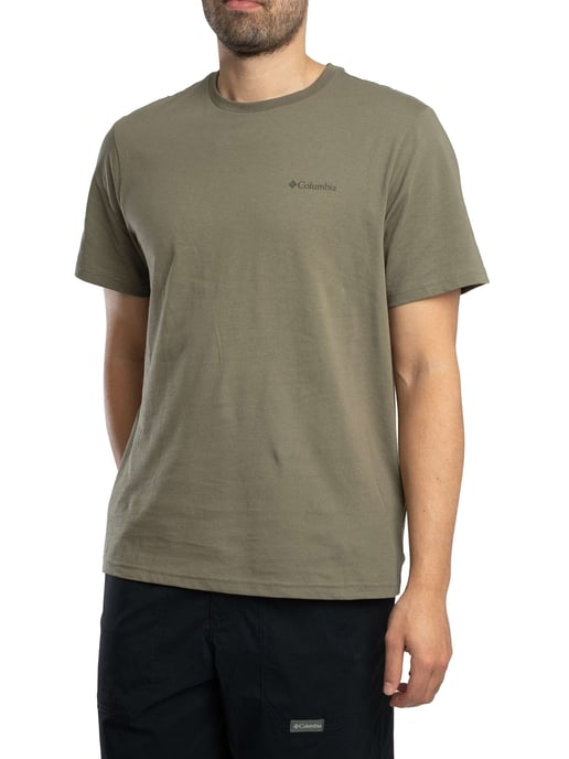 Columbia Grafisch T-Shirt Met Logo Op De Achterkant, Groen - Image 2