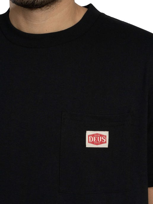 Deus Ex Machina Onderdelen &Amp; Service T-Shirt Met Opbergvak, Zwart - Image 4