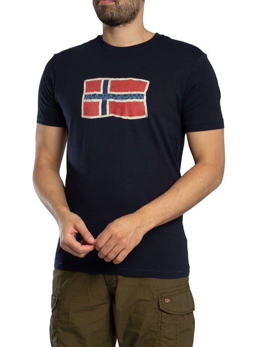 Napapijri Mahsa Graphic T-Shirt, Blauw - Image 2