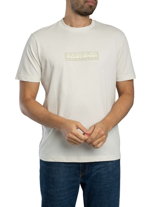 Napapijri Box Logo T-Shirt, Wit - Image 2
