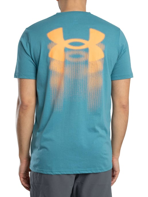 Under Armour Losvallend T-Shirt Met Wazig Logo Op De Achterkant, Blauw - Image 3