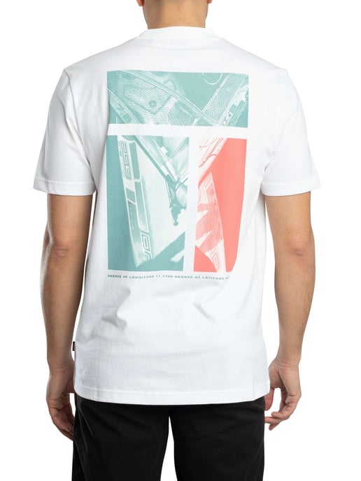 BOSS Te Groove Graphic T-Shirt, White - Image 3