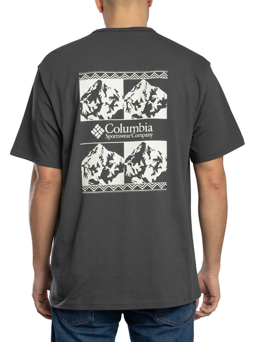 Columbia Heavyweight Iconic T-Shirt, Grey - Image 3