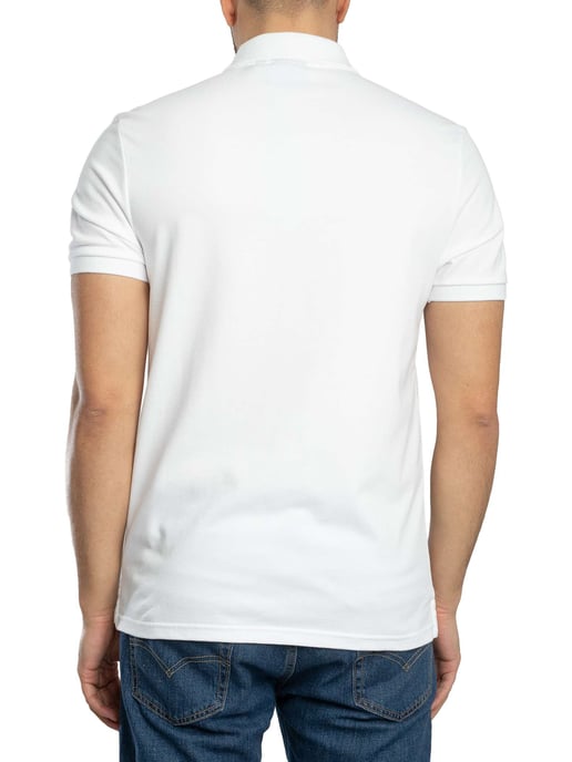 Lyle & Scott Polo Shirt Met Ruitjespatroon, Wit - Image 3