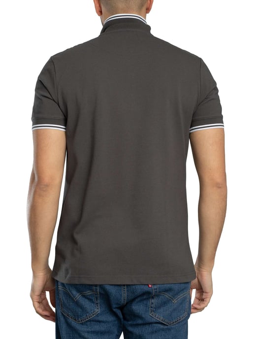 Pretty Green Rayner Polo Shirt, Grey - Image 3