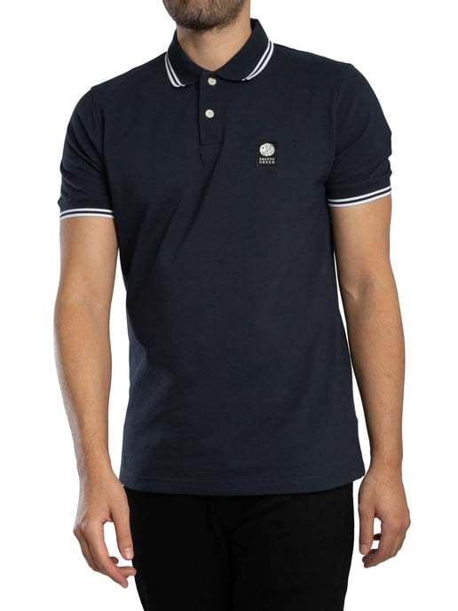 Pretty Green Rayner Polo Shirt, Blue - Image 2