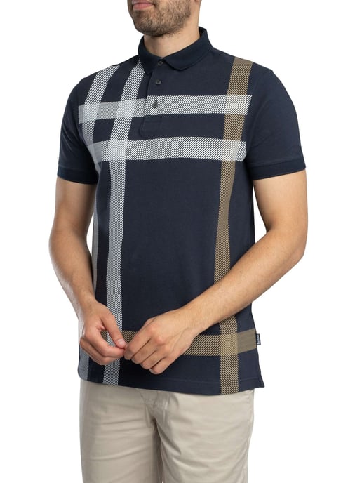 Barbour Blaine Polo Shirt, Blue - Image 2