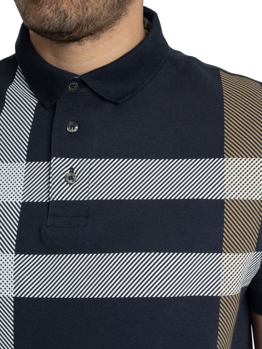 Barbour Blaine Polo Shirt, Blue - Image 4