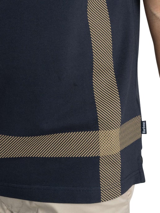 Barbour Blaine Polo Shirt, Blue - Image 6