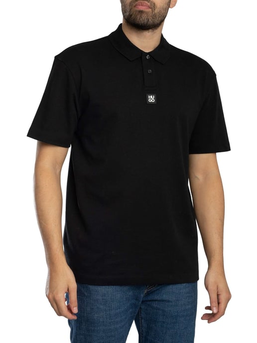 HUGO Deabono Poloshirt, Zwart - Image 2