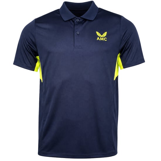 Castore AMC Technical Mens Navy Tennis Polo Shirt - Image 1