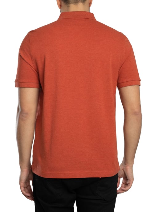 GANT Regular Shield Pique Polo Shirt, Red - Image 3