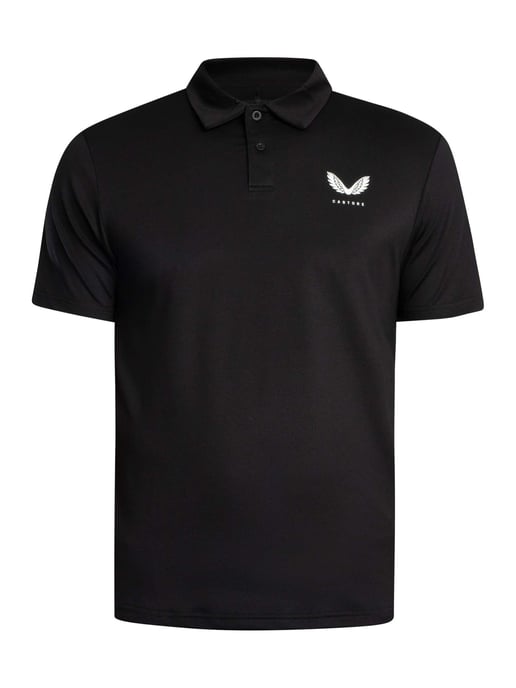 Castore Actief Poloshirt, Zwart - Image 5