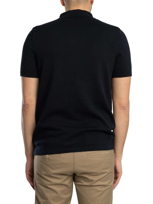 Fila Gebreid Poloshirt In Buddy Bowling-Stijl, Zwart - Image 3