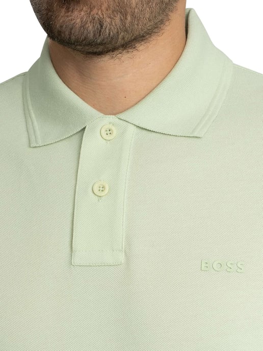 BOSS Prime Polo Shirt, Green - Image 4