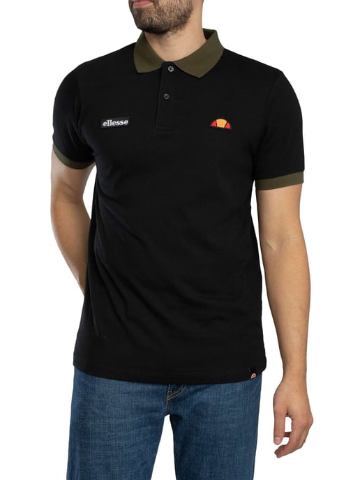 Ellesse Lessepsia Poloshirt, Zwart - Image 2
