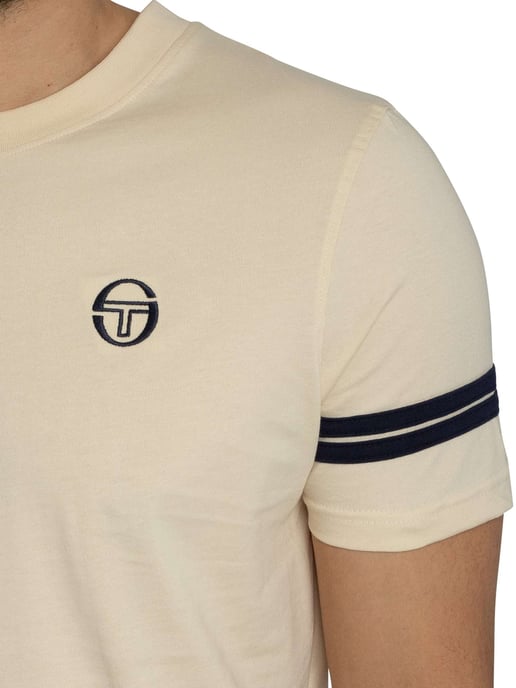 Sergio Tacchini Grello Crew-T-Shirt, Beige - Image 4