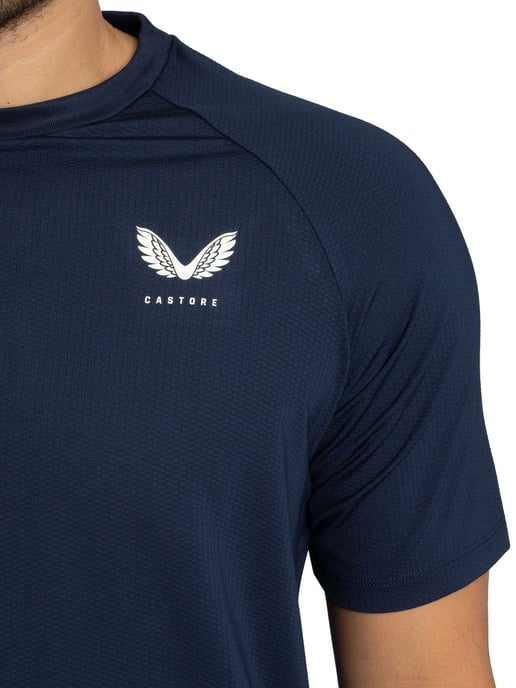 Castore Training T-Shirt, Blue - Image 4