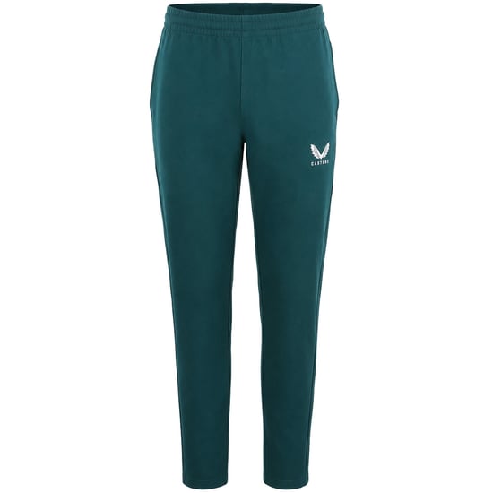 Castore Logo Kids Dark Green Track Pants - Image 1