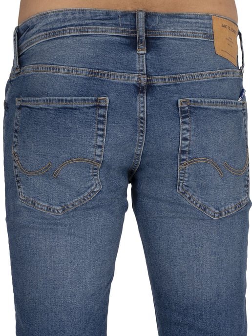 Jack & Jones Glenn Original 031 Slim Jeans, Blauw - Image 4