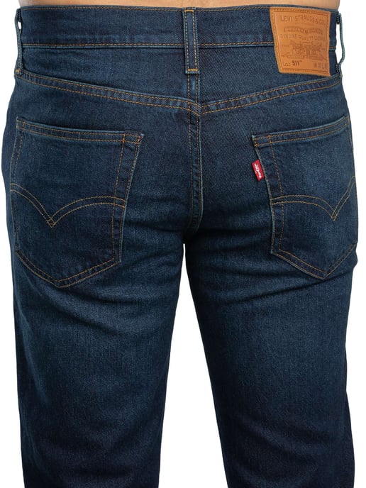 Levi's 511 Slim Jeans, Blauw - Image 4