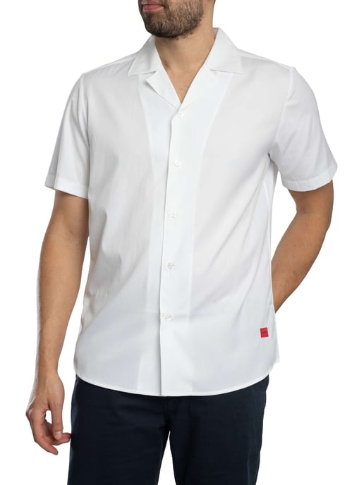 HUGO Ellino T-Shirt Met Korte Mouwen, Wit - Image 2