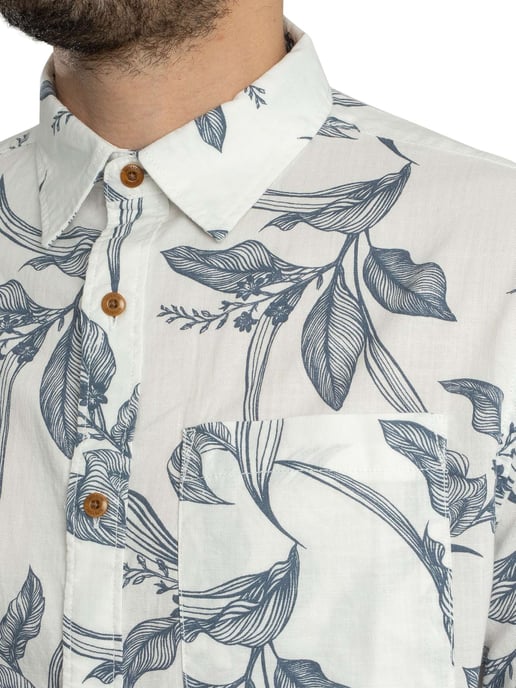 Superdry Vintage Loom Shirt Met Korte Mouwen, Wit - Image 4