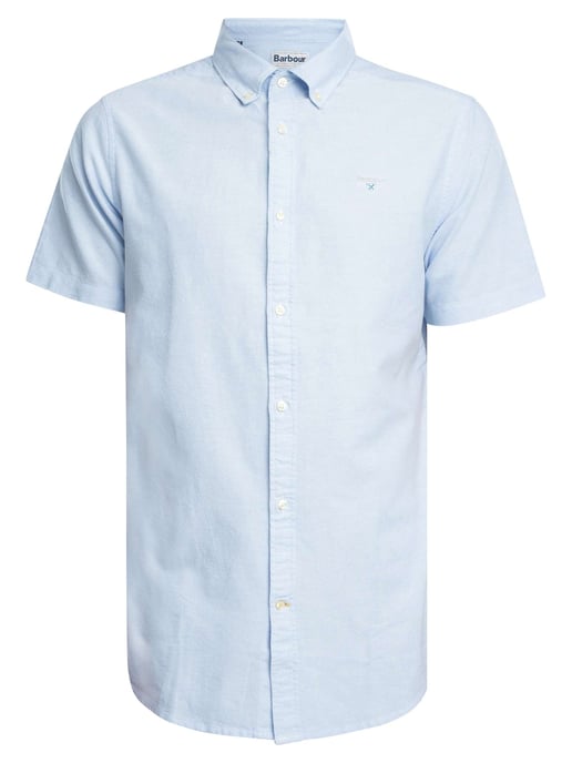 Barbour Oxtown Overhemd Met Korte Mouwen En Op Maat Gemaakt, Blauw - Image 5