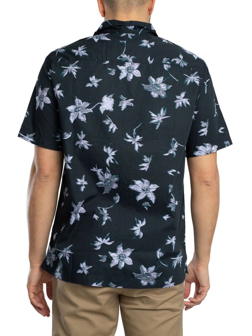 Superdry Cabana Print Short Sleeved Shirt, Blue - Image 3