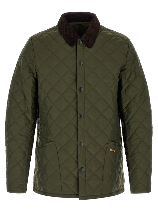 Barbour Heritage Liddesdale Gewatteerd Jack, Groen - Image 1