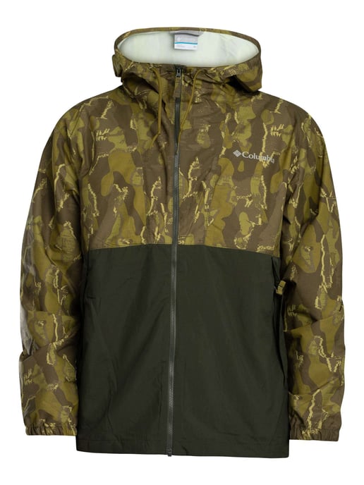 Columbia Spire Valley Novelty Windbreaker Jacket, Green - Image 6