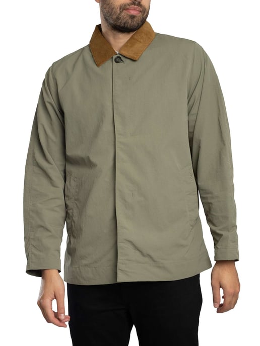 Barbour Korte Rokig Waterdichte Jas, Groen - Image 2