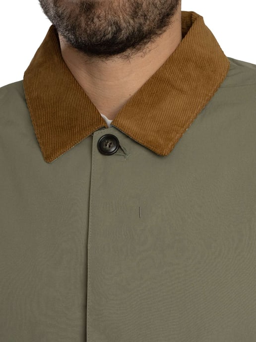Barbour Korte Rokig Waterdichte Jas, Groen - Image 5