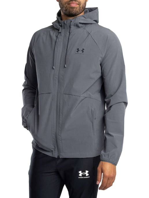 Under Armour Vibe Geweven Jas, Grijs - Image 2